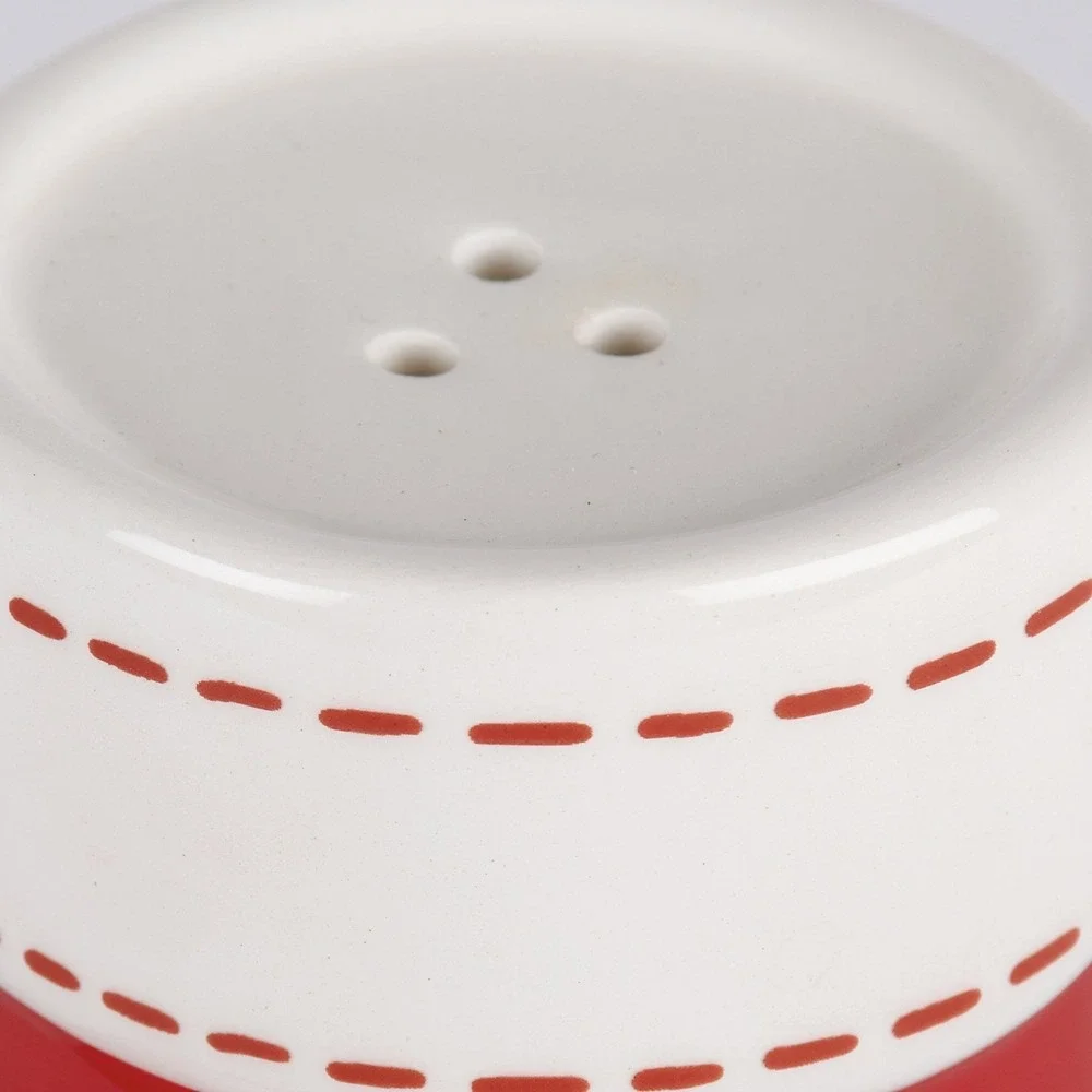 Primitives By Kathy Red Boots Salt And Pepper Shaker Winter Snowflakes